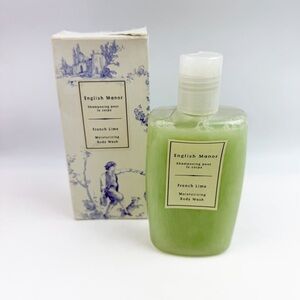 English Manor French Lime Body Wash 8 oz Box Wear NOS New Seal